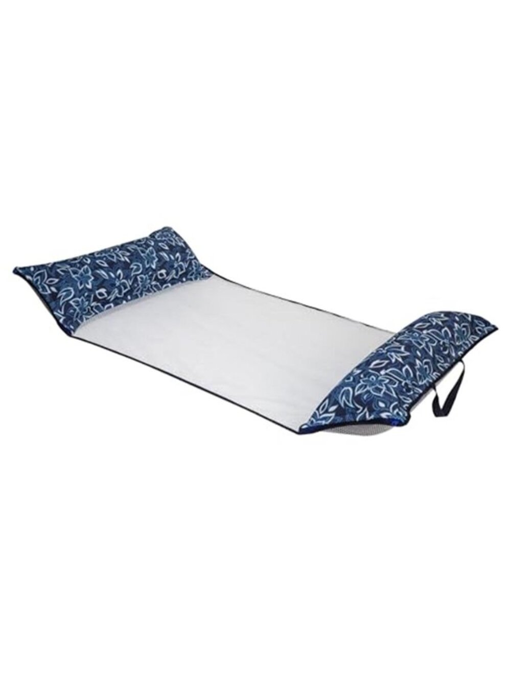 XL Inflatable Pool Float Adult Water Hammock 4 in 1 Mesh Vinyl Orchid Blue
